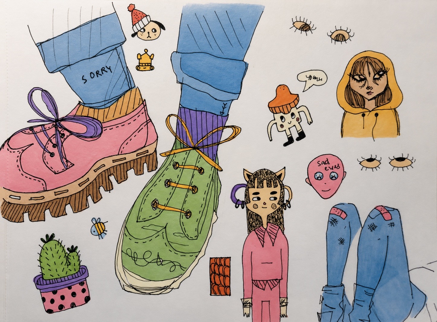 Personal artwork by Janice